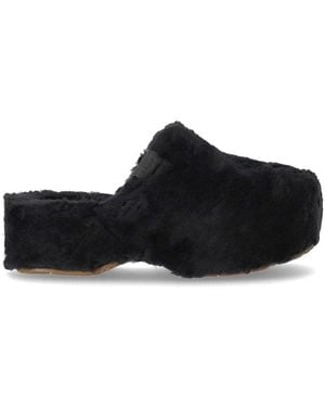 UGG Clog Fuzz Sugar Nera - Nero