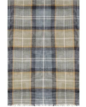 Barbour Sciarpa Welton E Blu