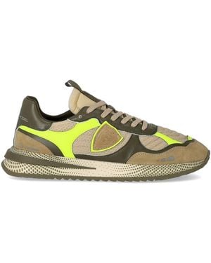 Philippe Model Sneaker Olympique Neon Militare - Verde