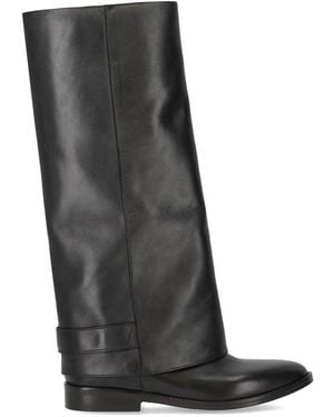 Strategia Gaiter Boot - Black