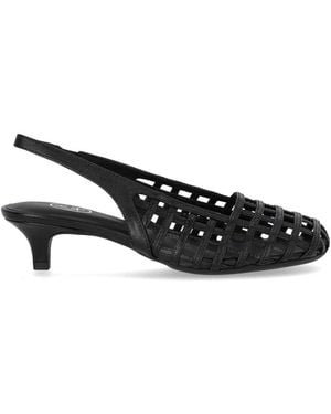Ash Enji Slingback Pump - Black