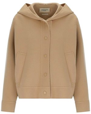Weekend by Maxmara Ridente Hooded Jacket - Natural
