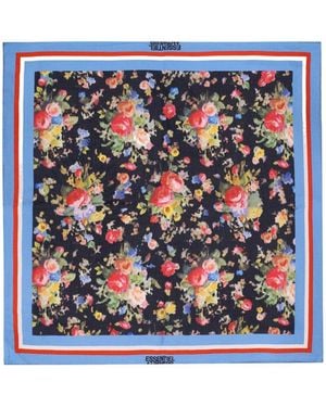Essentiel Antwerp Jungle Foulard Scarf - Blue