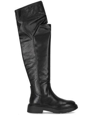Ash Maxim Over-The-Knee Boot - Black