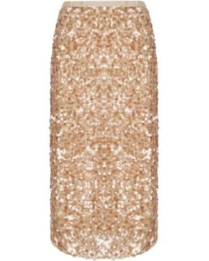 Weekend by Maxmara Occhio Midi Skirt - Natural