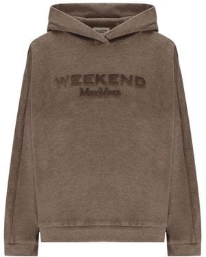 Weekend by Maxmara Felpa Vetrino - Marrone