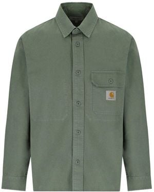 Carhartt Giacca Camicia Reno Park - Verde
