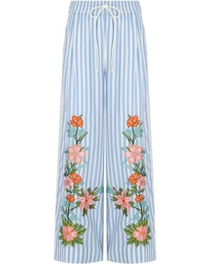 Essentiel Antwerp Hevon2 And Light Trousers - Blue
