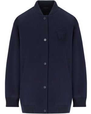 Weekend by Maxmara Adorni Blue Bomber Jacket