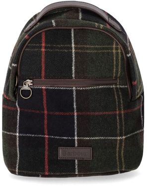 Barbour Caley classic tartan rucksack - Schwarz