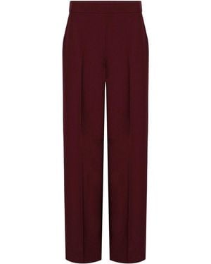Essentiel Antwerp Izi Burgundy Trousers - Red
