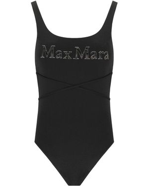 Max Mara Costume Intero Carisma Coppa B Beachwear - Nero