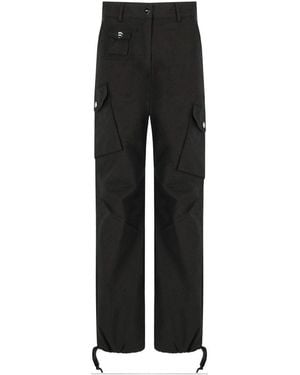 Ganni Cargo Trousers - Black