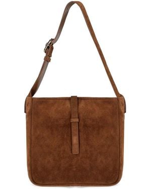 Marella Borsa A Spalla Leva Cammello - Marrone