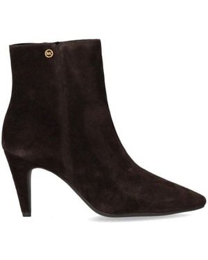 Michael Kors Micheal Kors Daniela Braune Stiefelette Mit Absatz - Schwarz