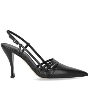 Michael Kors Haisley Schwarze Slingback Pumps