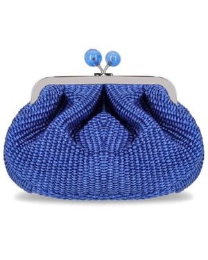 Weekend by Maxmara Pasticcino palmas small er clutch - Blau