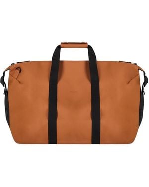 Rains Hilo Rust Weekend Bag - Brown