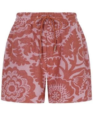 Essentiel Antwerp Jorton And Shorts - Red