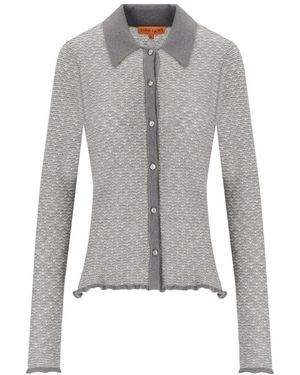 Stine Goya Bobbi er cardigan - Grau