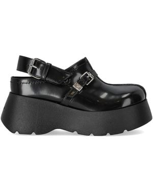Ganni Platform Clog - Black