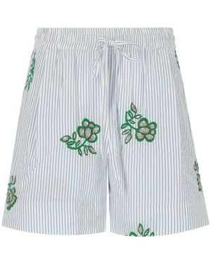 Essentiel Antwerp Juste Slight Shorts - Blue