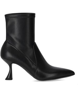 Sergio Levantesi Junny Heeled Ankle Boot - Black