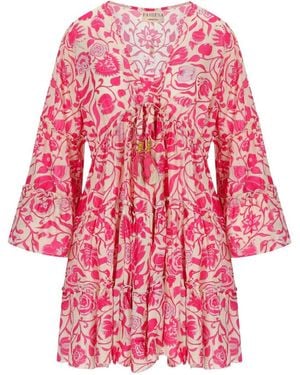PAHIESA FORMENTERA Mini Dress - Red