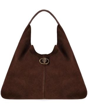 Kurt Geiger Braune Hobo-Schultertasche