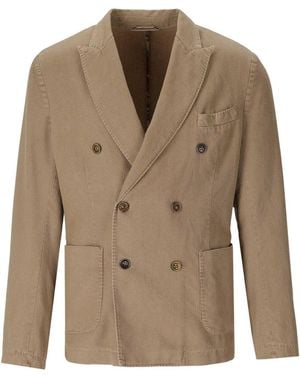 Bob Giacca Doppiopetto Mop - Marrone
