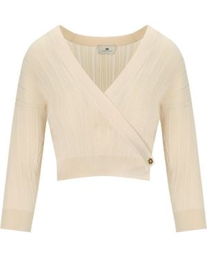 Elisabetta Franchi Top - Bianco