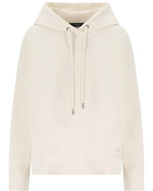 Weekend by Maxmara Mirko Ivory Hoodie - Blanco