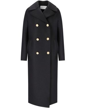 Harris Wharf London Cappotto Military - Nero