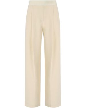 Stine Goya Pantalone Wide Leg Ciara - Neutro