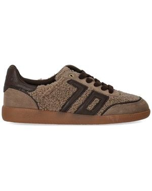 Back70 Teddy Taupe Trainer - Brown