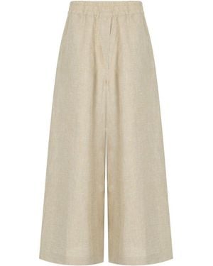 Weekend by Maxmara Felino Ecru Trousers - Natural