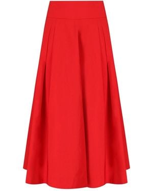 Essentiel Antwerp Gonna Midi Hosanna Rossa - Rosso