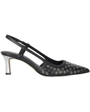 Michael Kors Alora Slingback Pump - Brown