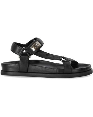 Strategia Sandalo Flat - Nero