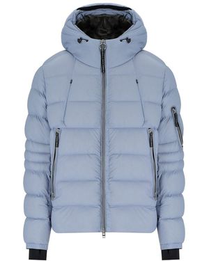 KRAKATAU Piumino Con Cappuccio Rook - Blu