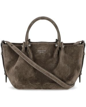 Weekend by Maxmara Rio Mud Crossbody Bag - Brown