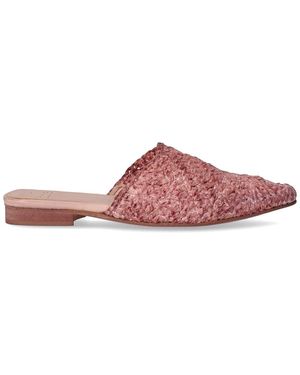 Zoe Zapato mule chanel - Rosa
