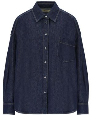 Weekend by Maxmara Foggia Dark Shirt - Blue