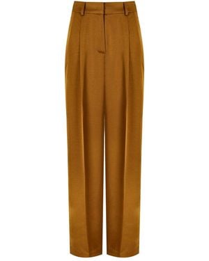 Essentiel Antwerp Gladiolus Toffee Trousers - Brown