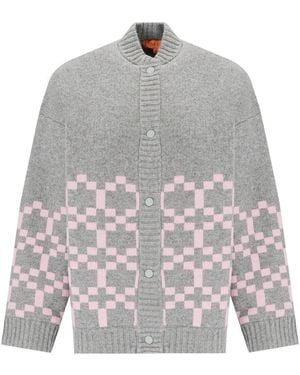 Stine Goya Tino Grey und Pink Bomber Jacke - Grau