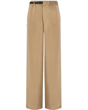 White Sand Shirley Wide Leg Hose - Natur