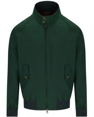 Baracuta G9 Harrington Racing Bomber Jacket - Green