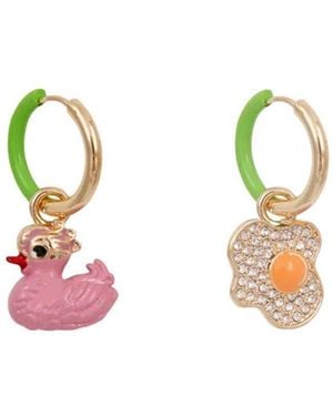 Essentiel Antwerp Orecchini Kyril Multicolore - Rosa