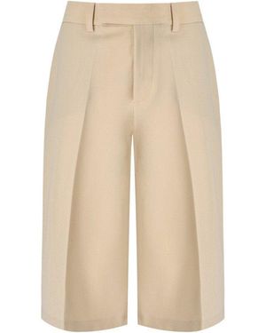 FEDERICA TOSI Butter Bermudashorts - Natural