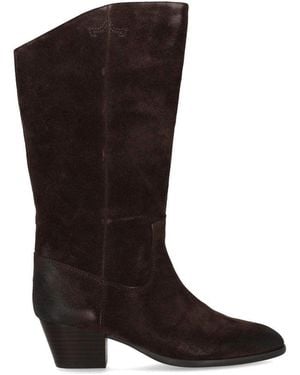 Ash Freedom Dunkelbraune Texaner Stiefelette